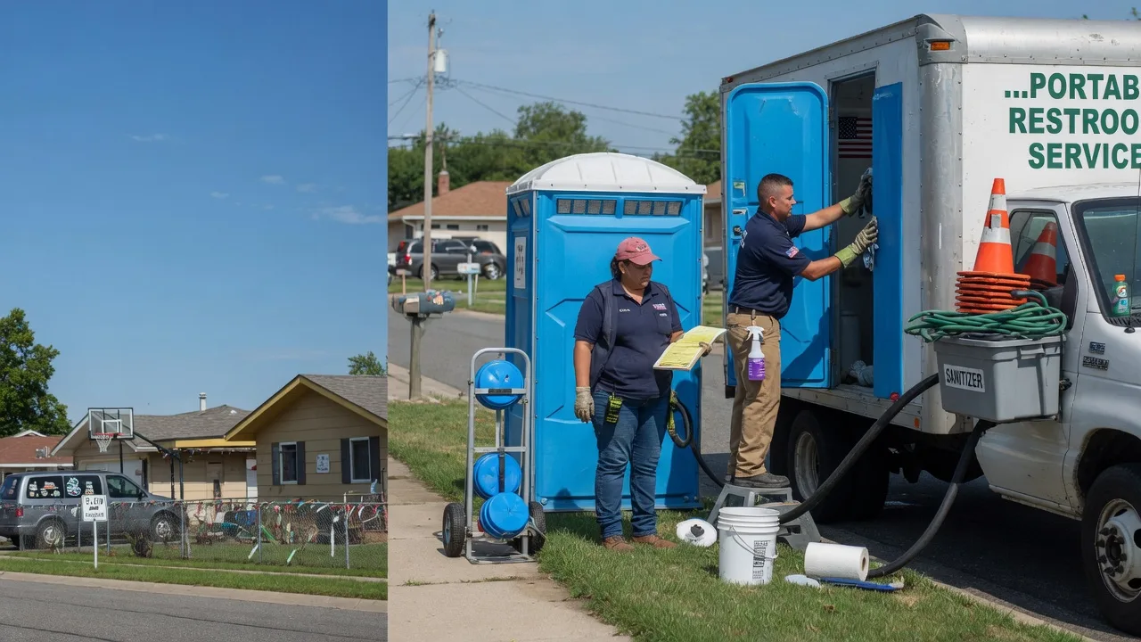 Portable Toilet Rental in Wahpeton, ND near me